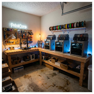 Chytrá 3D tisk výroba - PrintCore